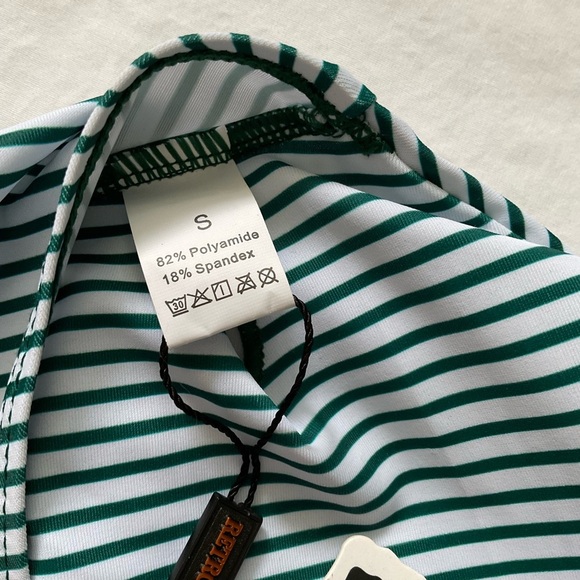 Green and White Striped top - Picture 4 of 4